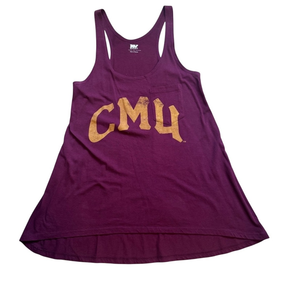 CMU Women's Maroon Tank Top - Central Michigan University